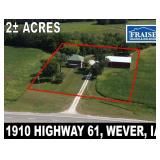 WEVER, IA HISTORIC HOME & ACREAGE AUCTION