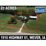 WEVER, IA HISTORIC HOME & ACREAGE AUCTION