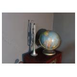 Vintage Globe & Trumpet