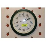 Battery Operated Bird Clock