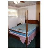 Full Size Four Postered Bed