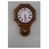 Oak Regulator Wall Clock