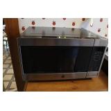 GE  Stainless Microwave