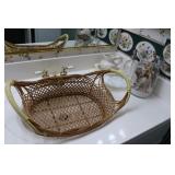 Wicker Basket & Sea Shells