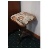Antique Piano Stool