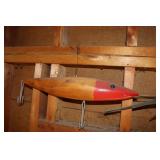 20" Wood Fishing Lure