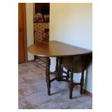 Gate Leg Drop Leaf Hall Table
