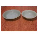 Fire King Jadeite 6" & 7.5" Bowls
