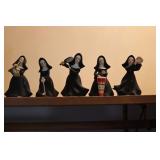 Napco Musical Nuns Figurines