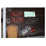 Vintage Iowa License Plates