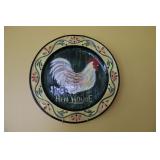 9" Hen House Plate