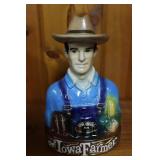 The Iowa Farmer Whiskey Decanter