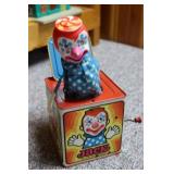 Mattel  Tin Litho Jack-In-The Box