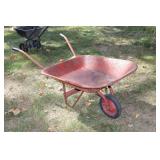 Metal Wheel Barrel
