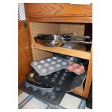 Muffin Tins & Stainless Skillets