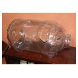Little Pig Glass Bottle