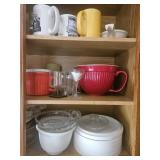 Cupboard of Glassware