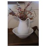 Porcelain Picture & Bowl