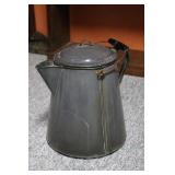 Large Granite Coffee Pot