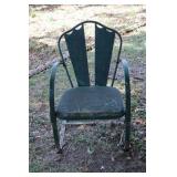 Vintage Metal Lawn Chair