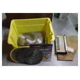 Saw Blades & Craftsman Dovetail Fixture Kit