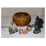 Flower Pot & Figurines