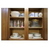 Correlle Dinnerware & Iowa Hawkeye Logo Glasses