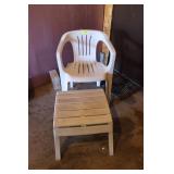 Poly Chair & Footstool