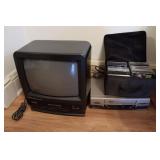 13" TV VCR Combo CD