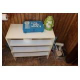 Shoe Rack, First Aid Kit & Curling Irons