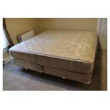 Restonic King Size Mattress & Box Spring