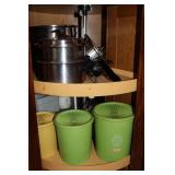 Pots & Pans, Mixer, & Tupperware