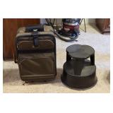 Suitcase & Step Stool