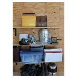 Boots, Figurines, Cooler, & Misc.