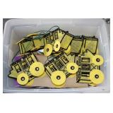 Lighted Plastic Canvas Stage Coaches