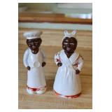 Black Americana Salt & Pepper