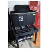 Poly Shelf & Sterlite Industrial Tub