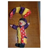Vintage Crib Clown Mobile
