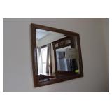 Beveled Glass Wall Mirror