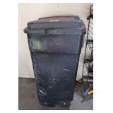 Poly Rolling Trashcan