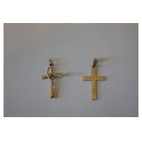 10K Gold Crosses