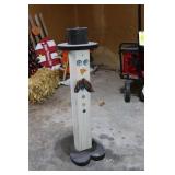 24" Wood Snowman