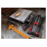 Tile, Saw, & Cutters