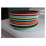 Fiesta ware salad plates