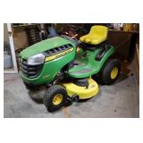 2017 John Deere D105 Auto Riding Mower
