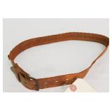Leather .22 Cal. Ammunition Belt