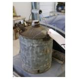 Vintage Galvanized Fuel Can