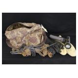 Hunting Camo Bag w/ Accessories