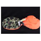 Camo/Blaze Orange Outdoor cushion seats