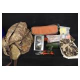 Assorted Hunting Accessories & Duffel Bags